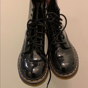 Black Dr. Marten Boots